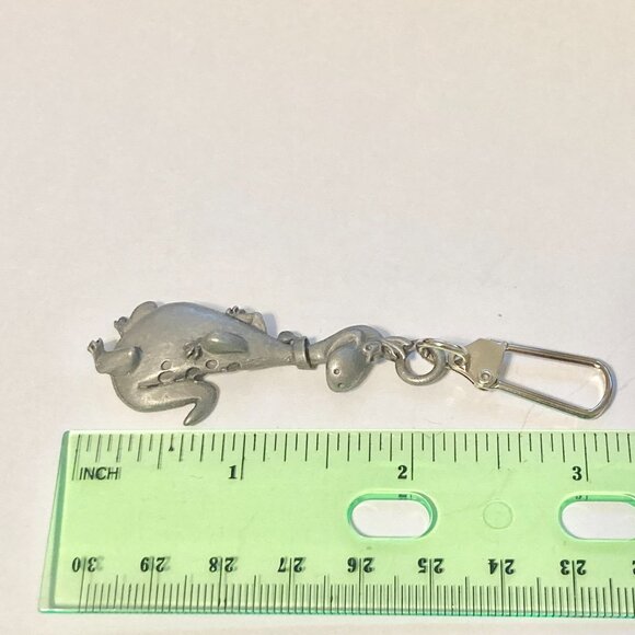Vtg Dino Dinosaur Flintstones Zipper Pull Purse Charm Looney Tunes Warner Bros. - Picture 8 of 9